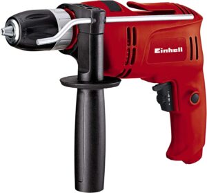 Einhell Trapano a percussione TC-ID 650 E (650 W, capacità di foratura Ø legno 25 mm, calcestruzzo 13 mm, metallo 10 mm, arresto di profondità in metallo,... Taglia:1/2_pollice